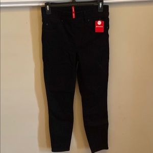 SPANX black skinny Jean, petite small clean black
